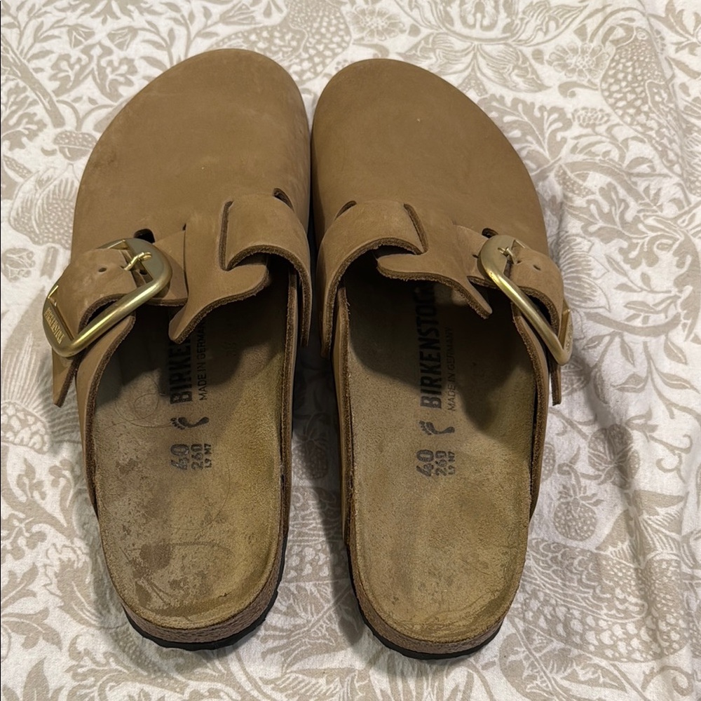 Birkenstock Suede Clogs